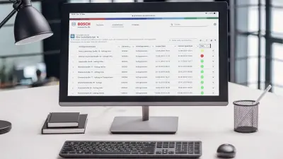Screenshot of the Bosch Elevator Cloud